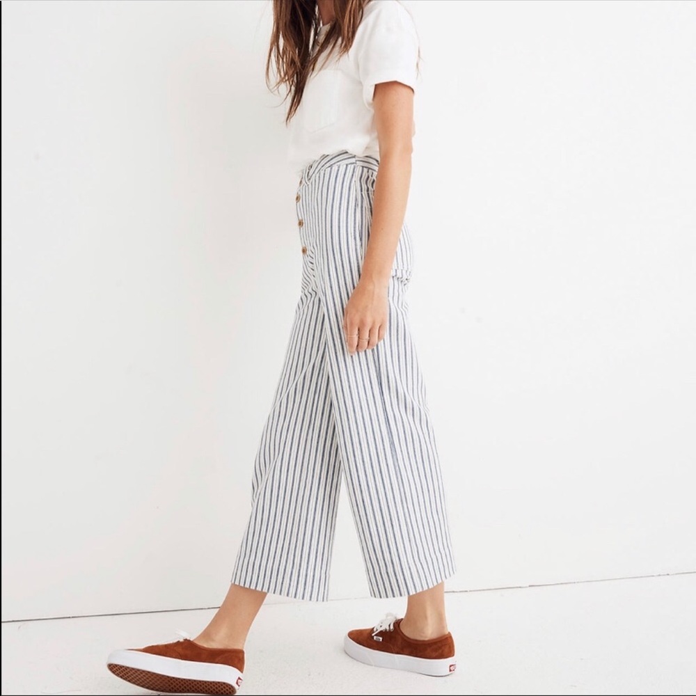 Madewell Wide Leg Crop Pants